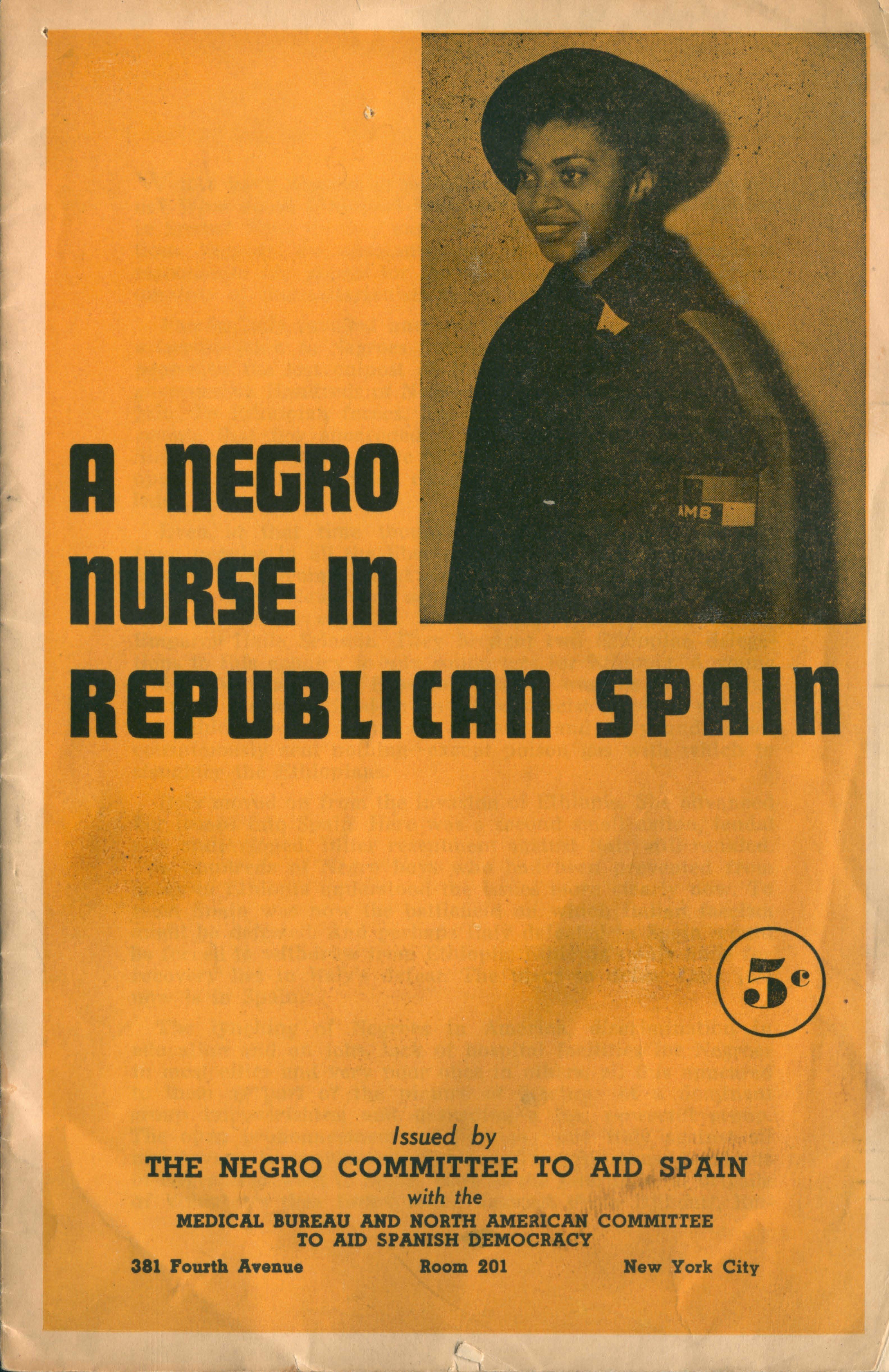 An African American Nurse in Republican Spain