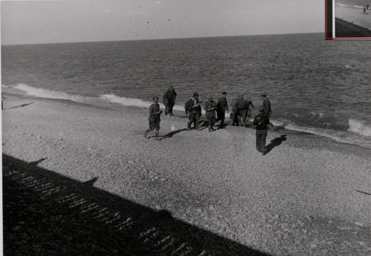 Rebel Soldiers reach the Mediterranean, 1938